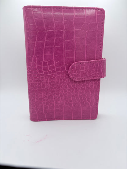 Croc A5 Diary Binder | Refillable Planner with Blank &amp; Grid Paper