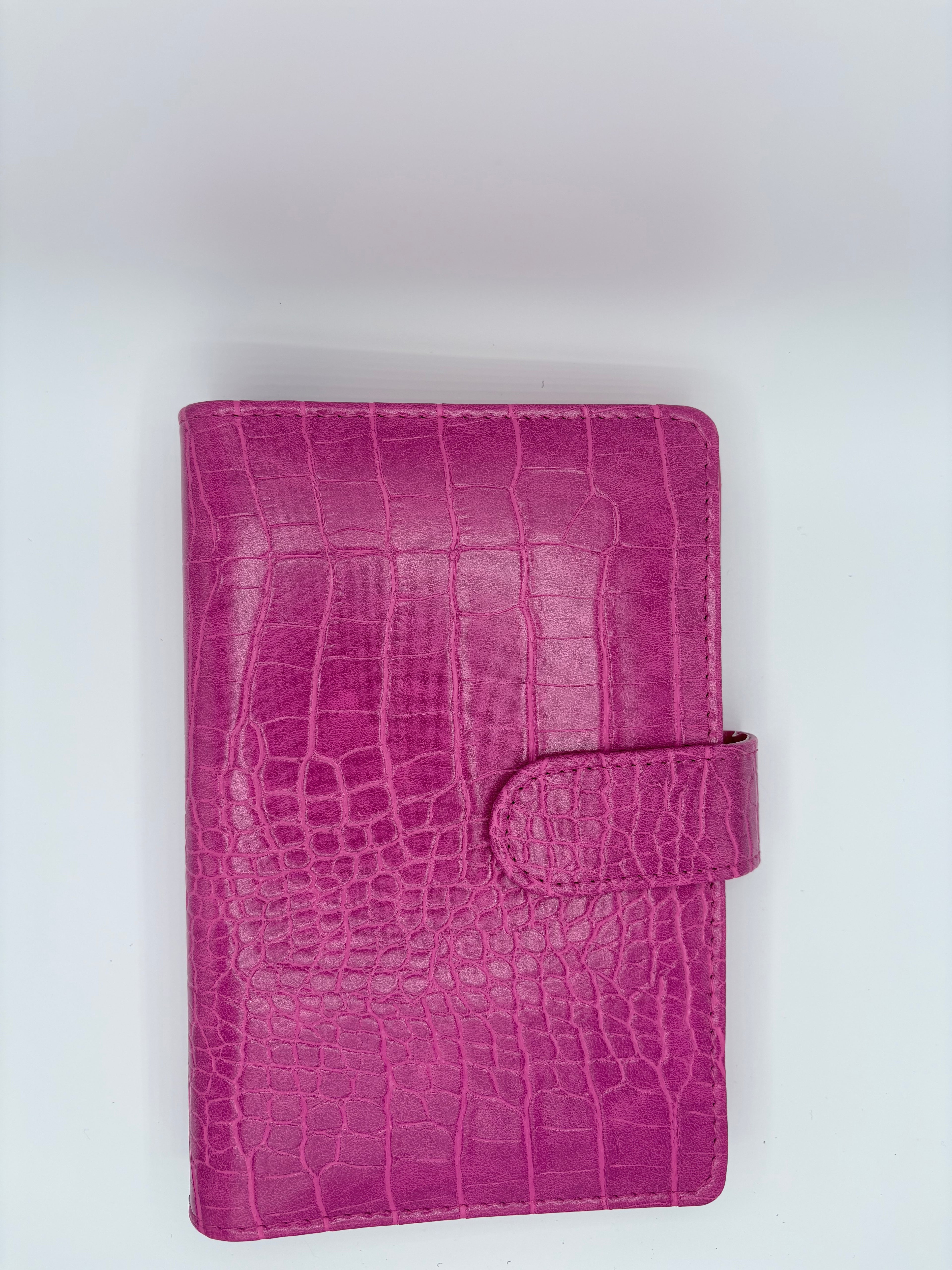 Croc A5 Diary Binder | Refillable Planner with Blank &amp; Grid Paper